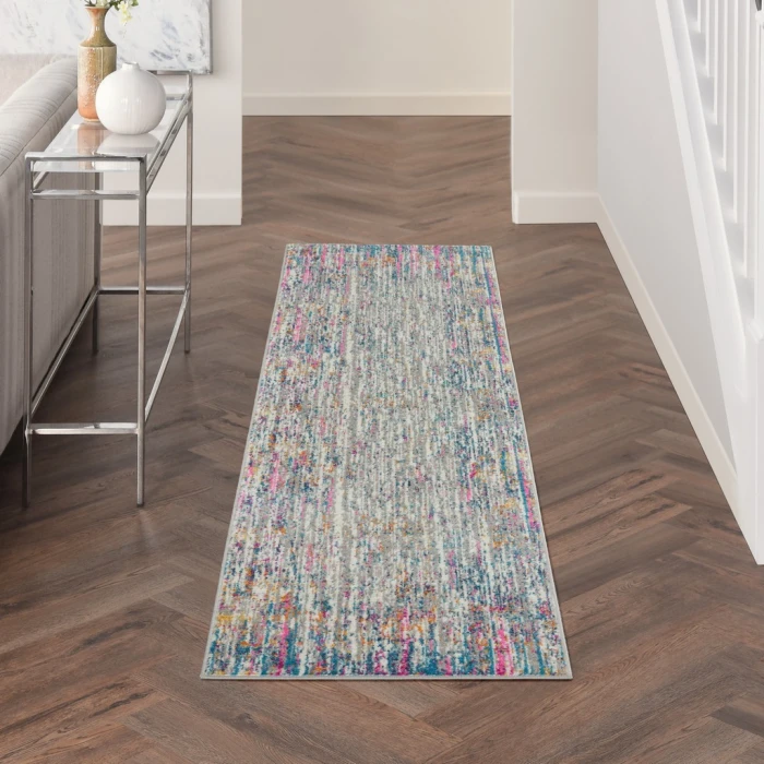Nourison Passion Runner Area Rug PSN09-Ivory/Multi