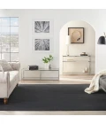 Nourison Essentials Black Area Rug NRE01-Black