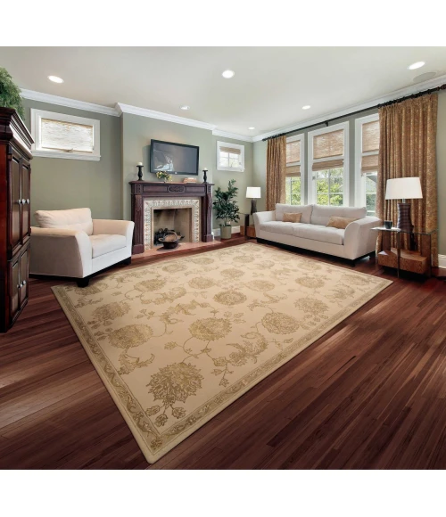 Nourison Home Regal Beige REG03 3ft.9in. x 5ft.9in. Rect. Rug