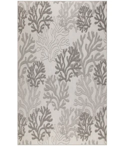 Nourison Home Garden Oasis GOA05 Grey 9 ft. X 12 ft. Area Rug