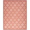 Nourison Home Easy Care NES01 Coral Orange 7 ft. X 10 ft. Area Rug