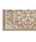Nourison Jubilant Taupe JUB06 2 ft. X 6 ft. Rectangle Rug