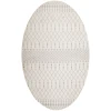 Nourison Home Astra Machine Washable ASW10 Ivory 7 ft. 10 in. Round Area Rug
