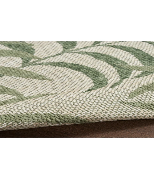Nourison Garden Oasis Ivory Green GOA01 5 ft. X 7 ft. Rectangle Rug