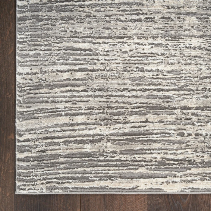 Nourison Sustainable Trends Ivory Grey SUT01 9 ft. X 12 ft. Rect. Rug