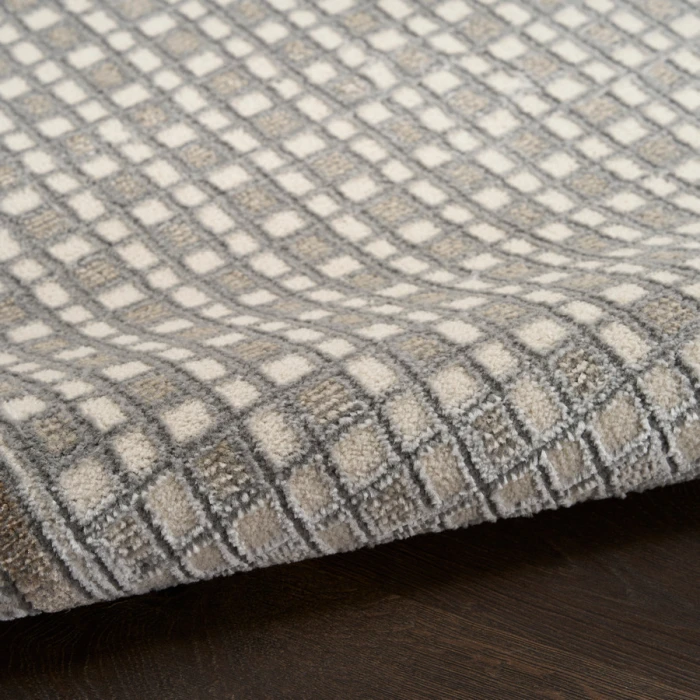 Nourison Home Nordic Ivory Grey NRC03 5 ft. X 7 ft. Rectangle Rug