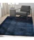 Calvin Klein Valley Blue VLL01 5 ft. X 7 ft. Rect. Rug
