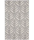 Nourison Aloha Grey ALH35 2 ft. 8 in. X 4 ft. Rectangle Rug