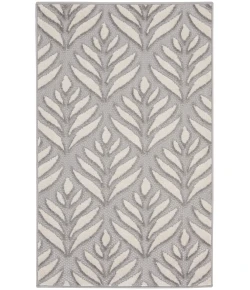 Nourison Home Aloha ALH35 Grey 2 ft. 8 in. X 4 ft. Area Rug