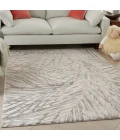 Nourison Rustic Textures Area Rug RUS17-Ivory/Grey