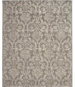 Nourison Home Jubilant JUB09 Grey 7 ft. X 10 ft. Area Rug