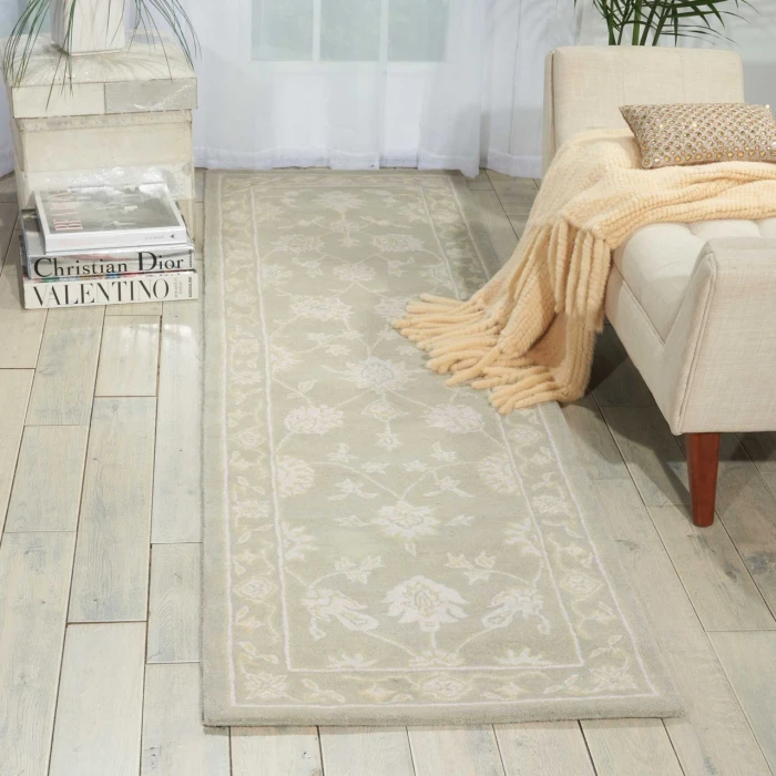 Nourison Home Zephyr Silver ZEP02 2ft.3in. x 8ft. Rect. Rug