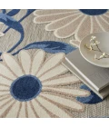 Nourison Aloha Area Rug ALH33 Blue Grey