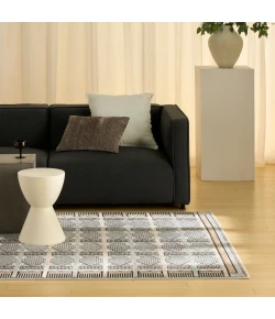 Nourison Home Nordic NRC06 Ivory Multicolor 5 ft. X 7 ft. Area Rug