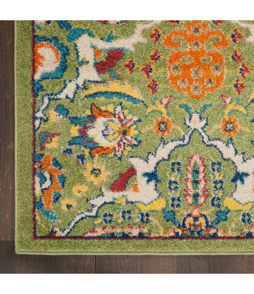 Nourison Allur Area Rug ALR03 Sage Ivory