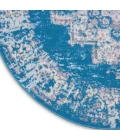 Nourison Grafix Round Area Rug GRF14-Blue