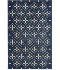 Nourison Home Nourison Essentials Navy Ivory NRE04 4 ft. X 6 ft. Rectangle Rug