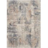 Nourison Home Rustic Textures RUS05 Beige Grey 6 ft. X 9 ft. Area Rug