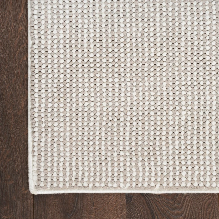Nourison Natural Texture Ivory Mocha NTX01 6 ft. X 9 ft. Rect. Rug