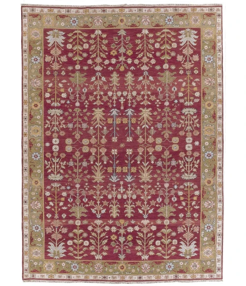 Nourison Home Nourmak Burgundy SK92 3ft.10in. x 5ft.10in. Rect. Rug