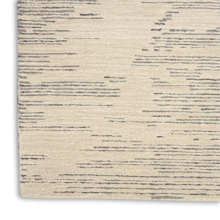 Michael Amini Ma30 Star Area Rug SMR02 Ivory/Grey