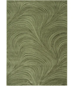 DKNY Central Park West Green CEP02 3ft.11in. x 5ft.11in. Rect. Rug