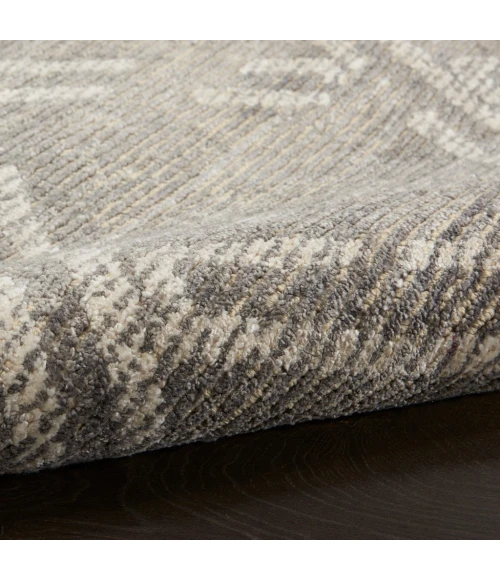 Nourison Venosa Area Rug VSN01-Grey/Ivory