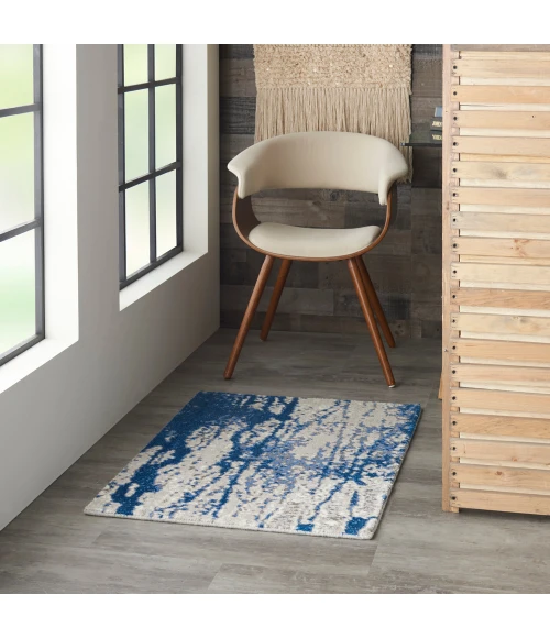 Nourison Twilight Area Rug TWI29 Ivory Blue