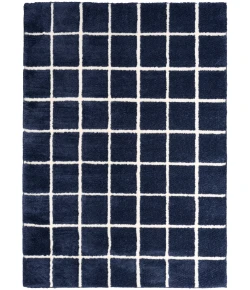 DKNY West End Ave WTE01 Navy Ivory 6 ft. X 9 ft. Area Rug