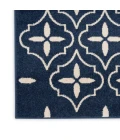 Nourison Home Nourison Essentials Navy Ivory NRE04 2 ft. 2 in. X 7 ft. 6 in. Rectangle Rug