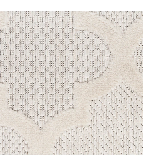 Nourison Easy Care Area Rug NES01 Ivory/White