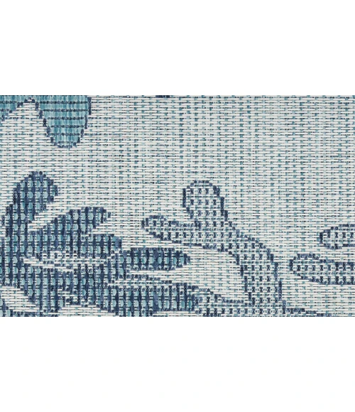 Nourison Garden Oasis Blue GOA05 4 ft. X 6 ft. Rectangle Rug