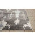Nourison Home Silk Shadows Grey SHA09 7ft.9in. x 9ft.9in. Rect. Rug