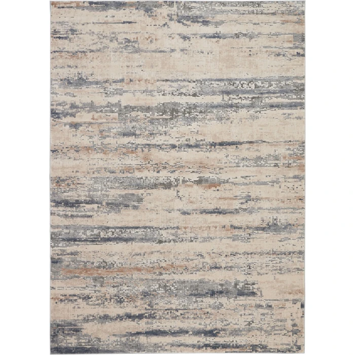 Nourison Rustic Textures Area Rug RUS04-Beige/Grey