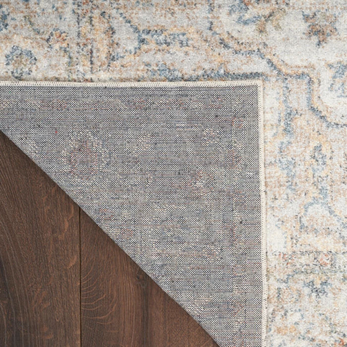 Nourison Astra Machine Washable Area Rug ASW12 Grey/Multi
