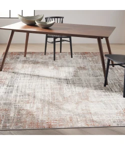 Calvin Klein Ck022 Infinity - Ifn01 Rust Multicolor Area Rug 7 ft. 10 in. X 9 ft. 10 in. Rectangle