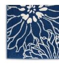 Nourison Passion Area Rug PSN17 Navy/Ivory 2'2" x 10'