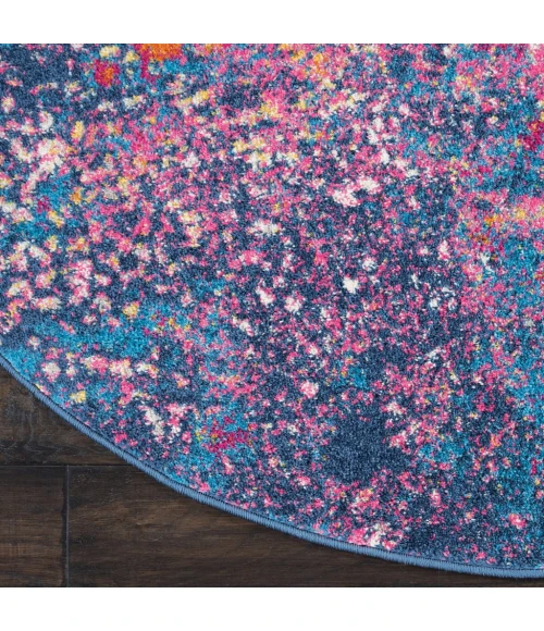 Nourison Passion Round Area Rug PSN10-Sunburst