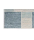 Nourison Astra Machine Washable Blue Ivory ASW09 2 ft. 2 in. X 4 ft. Rectangle Rug