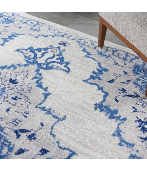 Nourison Whimsicle Area Rug WHS14-Ivory Blue