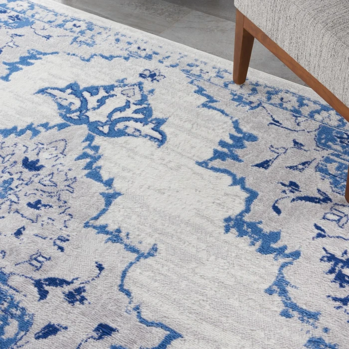 Nourison Whimsicle Area Rug WHS14-Ivory Blue