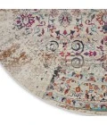 Nourison Vintage Kashan Round Area Rug VKA02-Ivory