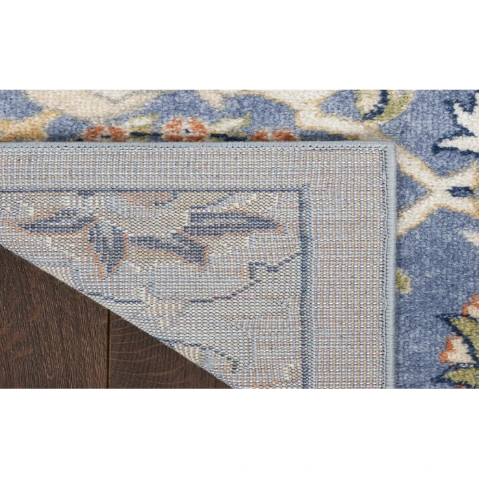Nourison Allur Light Blue ALR03 3 ft. X 5 ft. Rectangle Rug