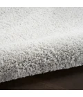 Nourison Pacific Shag Area Rug PCS01 Silver