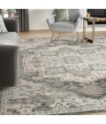 Nourison Parisa Area Rug PSA01 Grey Sage 8'6" x 11'6"