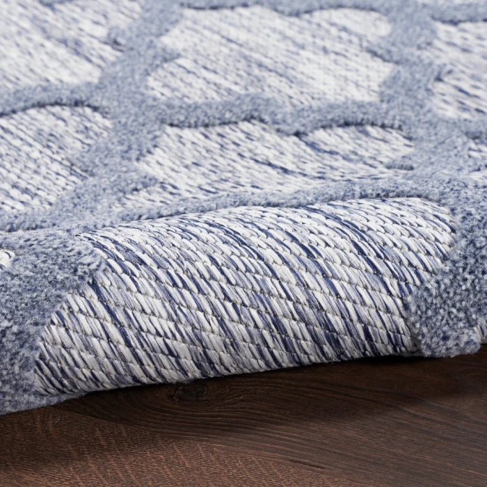 Nourison Easy Care Area Rug NES01 Denim Blue
