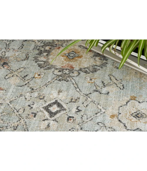 Nourison Oushak Home Mint OUS01 5 ft. 5 in. X 7 ft. 3 in. Rectangle Rug