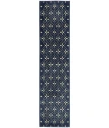 Nourison Home Nourison Essentials Navy Ivory NRE04 2 ft. 2 in. X 7 ft. 6 in. Rectangle Rug