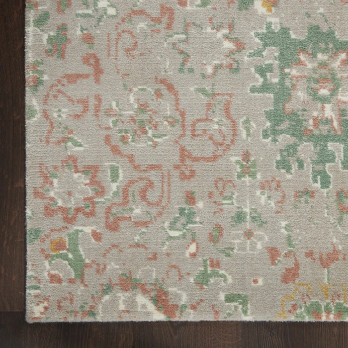 Nourison Twilight Area Rug TWI13 Grey/Multi 2' x 3'