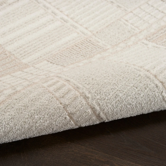 Nourison Home Nordic Ivory Beige NRC04 2 ft. X 6 ft. Rectangle Rug